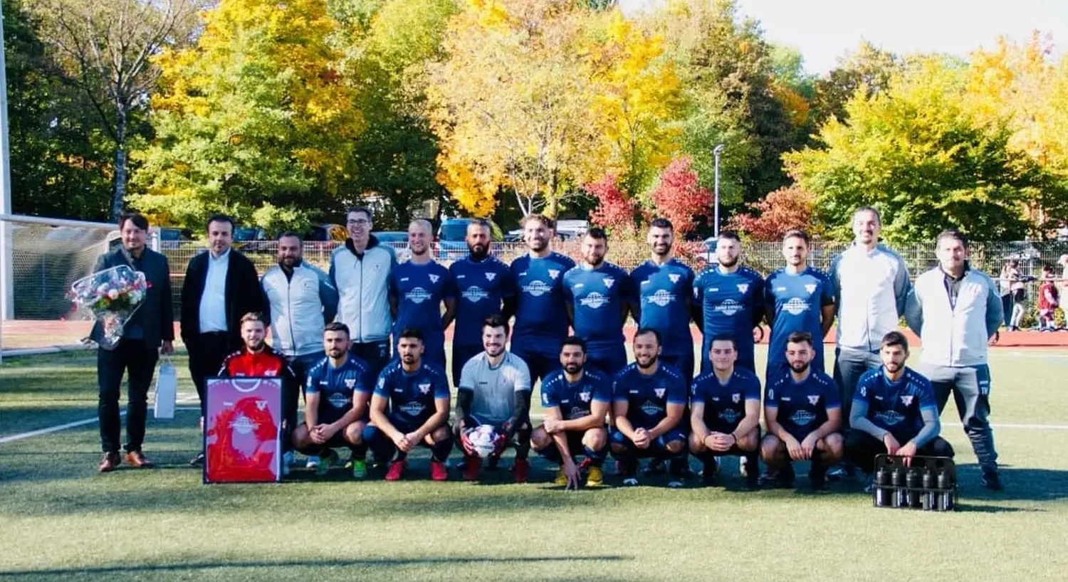 Fußball-Spieler-Team