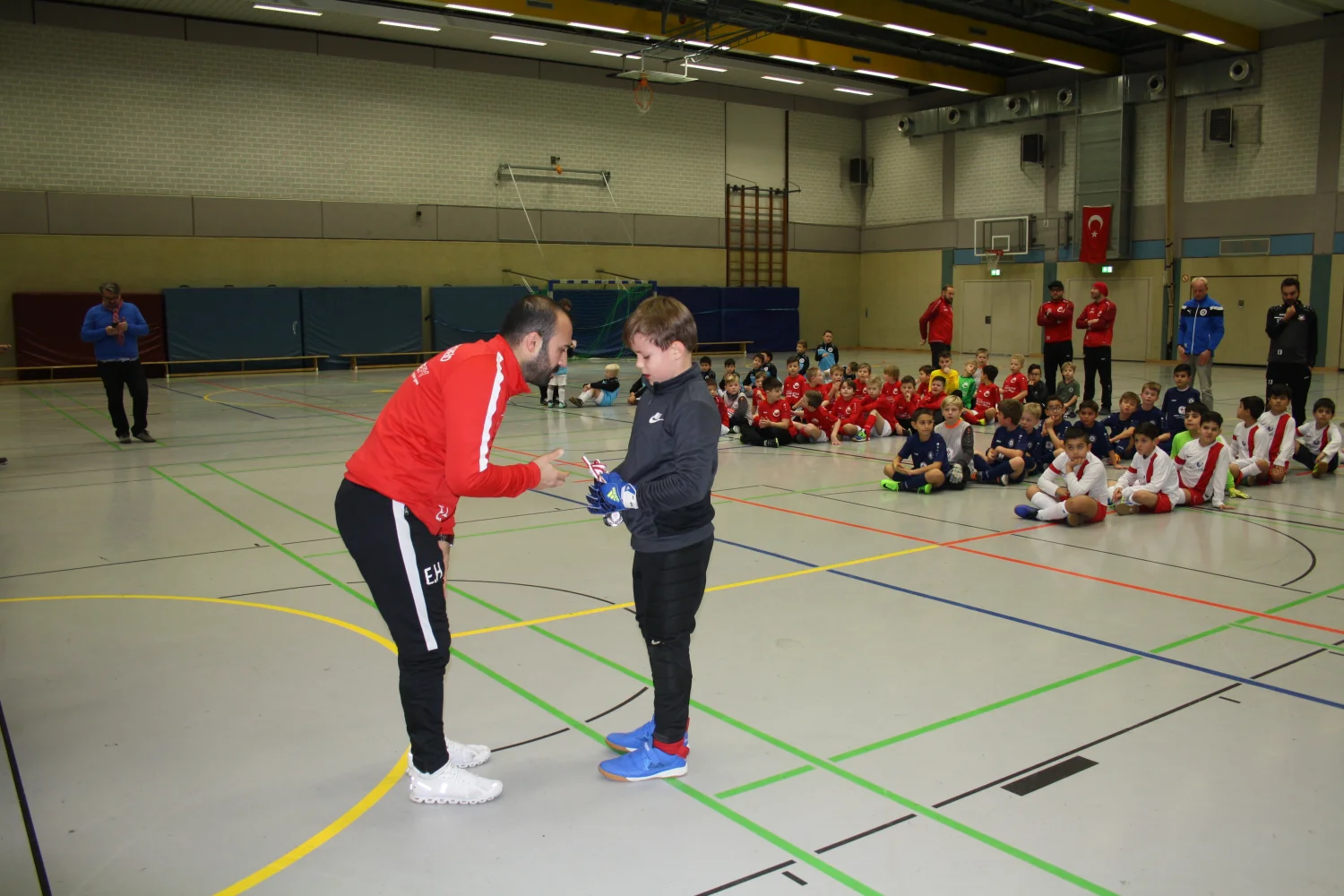 Hallenturnier 2018 F+C Jugend Sieger Ehrung